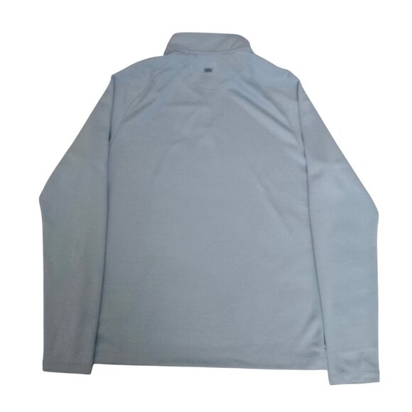 Rhone Clubhouse Pullover Long Sleeve Polo Shirt, Misty Blue Men's Size Small NWT - Picture 3 of 10